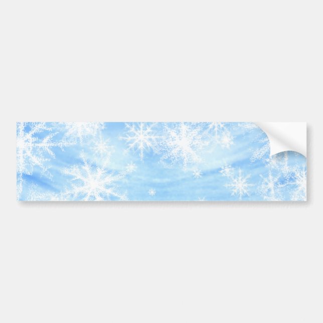 Adesivo Para Carro Flocos de neve (Frente)