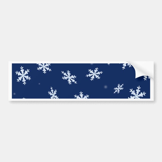 Adesivo Para Carro Flocos de neve (Frente)