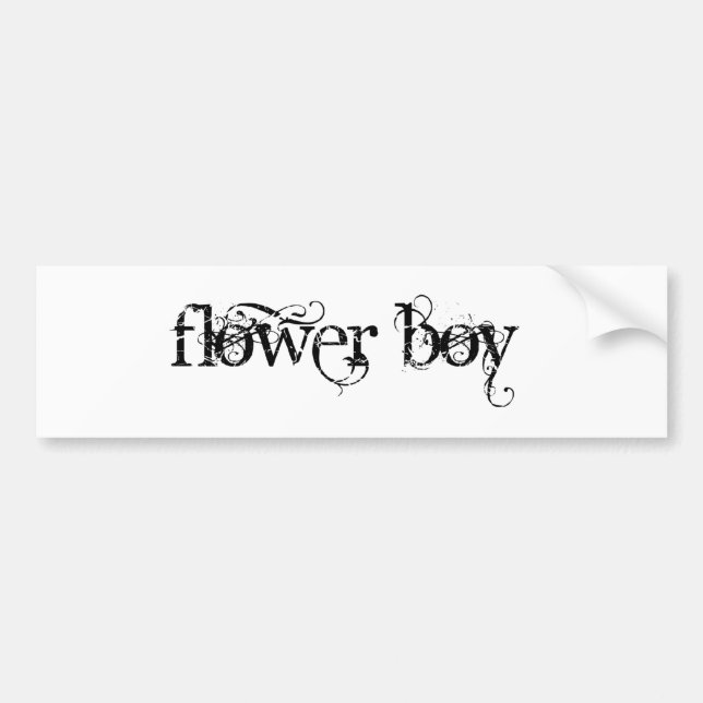 Adesivo Para Carro Flor Boy (Frente)