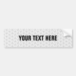 Adesivo Para Carro Flor da Vida / Blume des Lebens - padrão de prata