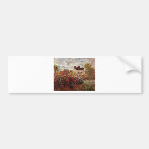 Adesivo Para Carro flores-vintage-jardim-de-monet-em-argenteuil-sol