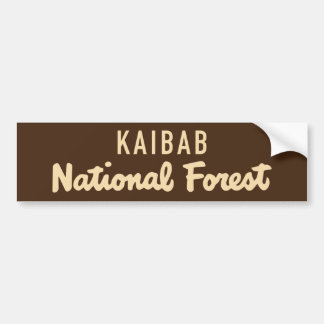 Adesivo Para Carro Floresta nacional de Kaibab