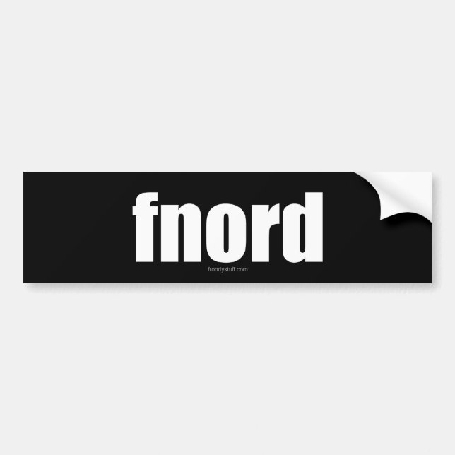 Adesivo Para Carro Fnord (Frente)