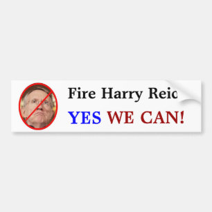 Adesivo Para Carro Fogo Harry Reid? , SIM, NÓS PODEMOS!