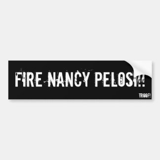 ADESIVO PARA CARRO FOGO NANCY PELOSI!!