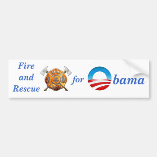 Adesivo Para Carro Fogo & salvamento para Obama