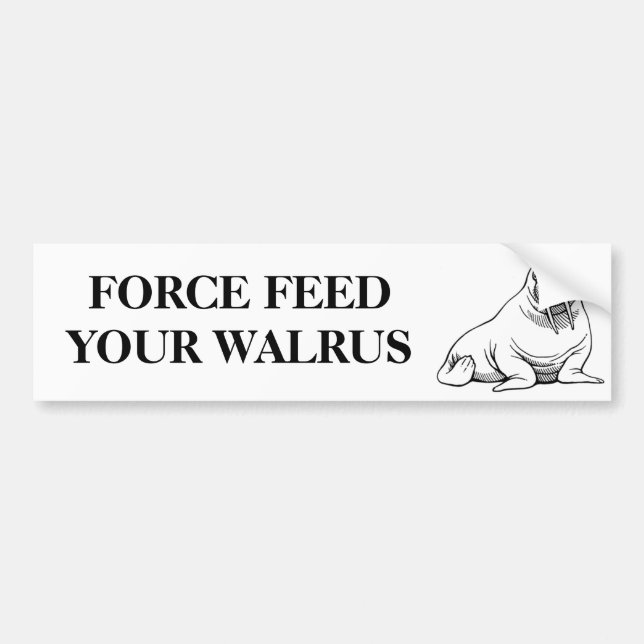 ADESIVO PARA CARRO FORCE FEED SUA MORSA (Frente)