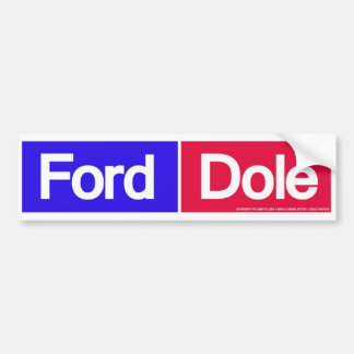 Adesivo Para Carro Ford 1976 Dole para o presidente autocolante no