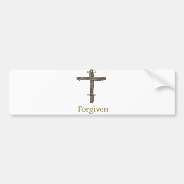 Adesivo Para Carro Forgiven (Frente)