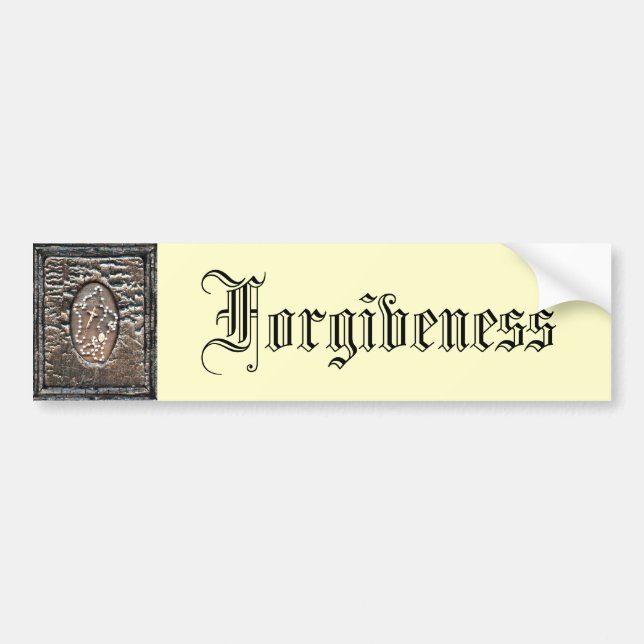 Adesivo Para Carro Forgiveness (Frente)