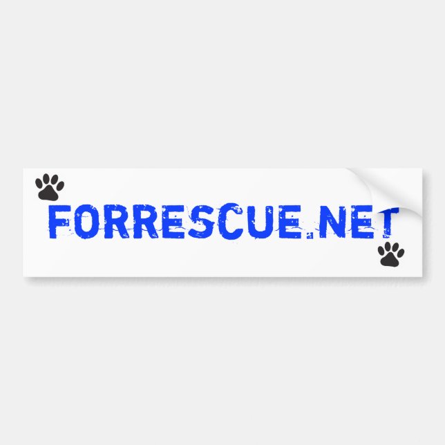 Adesivo Para Carro Forrescue.net (Frente)