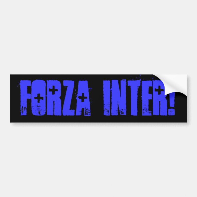 Adesivo Para Carro Forza inter! (Frente)
