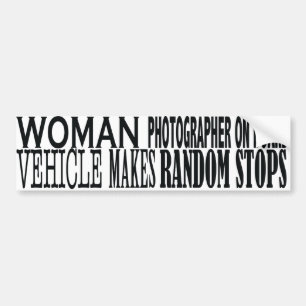 ADESIVO PARA CARRO FOTÓGRAFO DA MULHER A BORDO