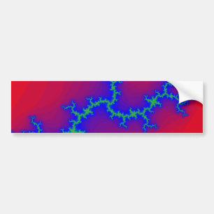 Adesivo Para Carro Fractal de Relâmpago: