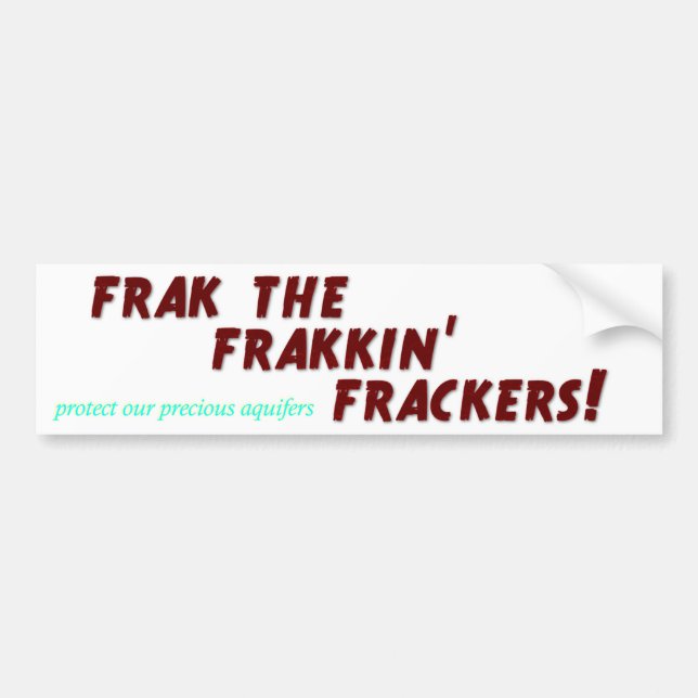 Adesivo Para Carro Frak os frackers do frakkin! (Frente)