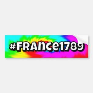 Adesivo Para Carro #França1789 (você pode mudar as palavras)
