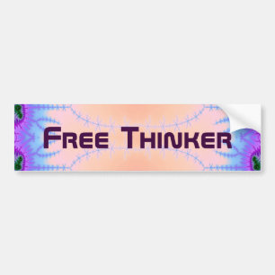Adesivo Para Carro Free Thinker 9