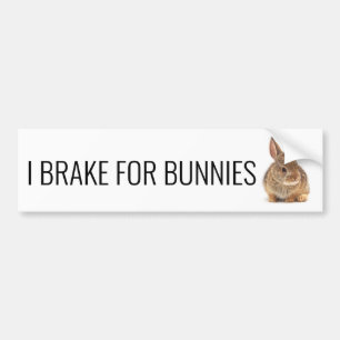 Adesivo Para Carro Freio para Bunnies
