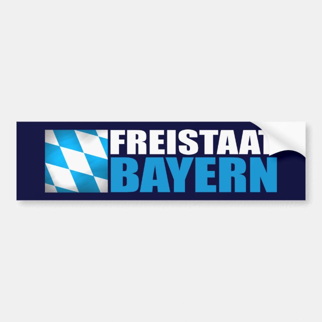 Adesivo Para Carro Freistaat Bayern (Frente)