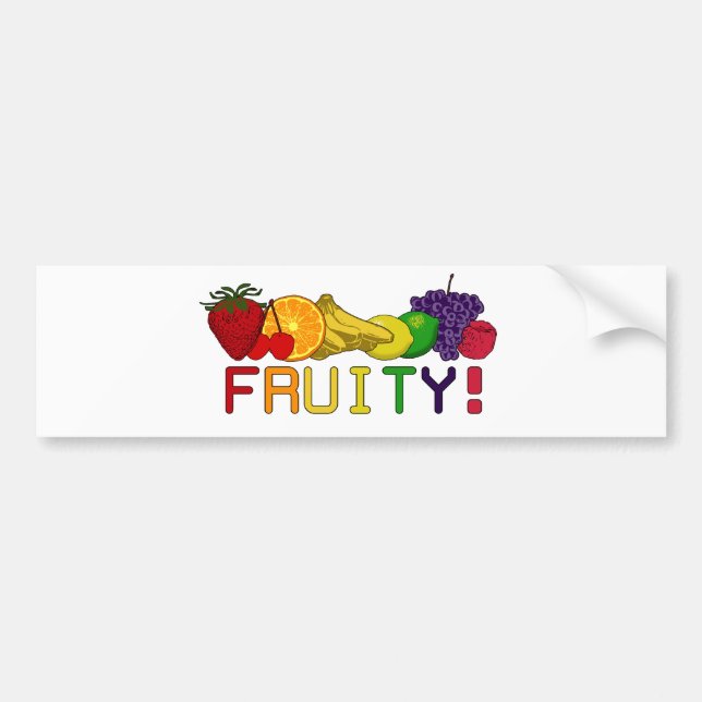 Adesivo Para Carro Fruta de frutado! (Frente)
