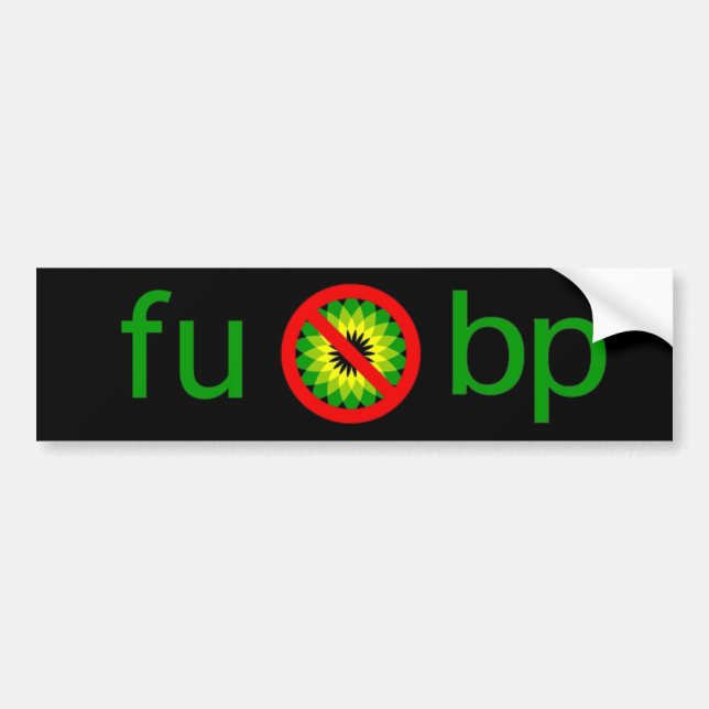 Adesivo Para Carro fu bp (Frente)
