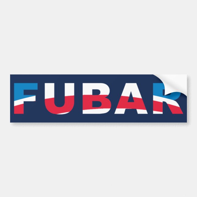 ADESIVO PARA CARRO FUBAR (Frente)