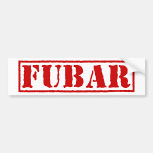 ADESIVO PARA CARRO FUBAR