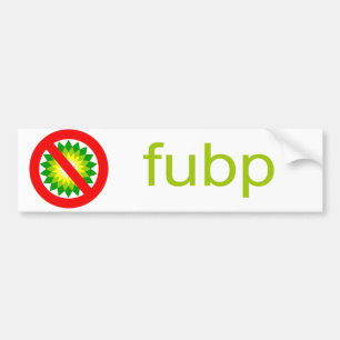 ADESIVO PARA CARRO FUBP