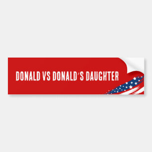 Adesivo Para Carro Funny Trump Harris 2024 Eleição