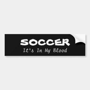 Adesivo Para Carro Futebol: seu dentro meu sangue