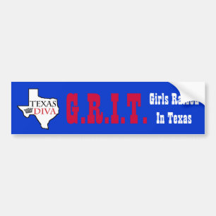 Adesivo Para Carro G.R.I.T. - Meninas aumentadas na DIVA de Texas -