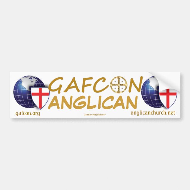 ADESIVO PARA CARRO GAFCON ANGLICAN (Frente)