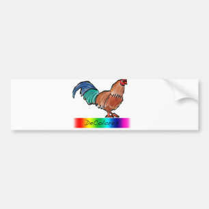 Adesivo Para Carro Galo de DeColores
