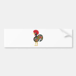 Adesivo Para Carro Galo famoso de Barcelos Portugal Nr. 07
