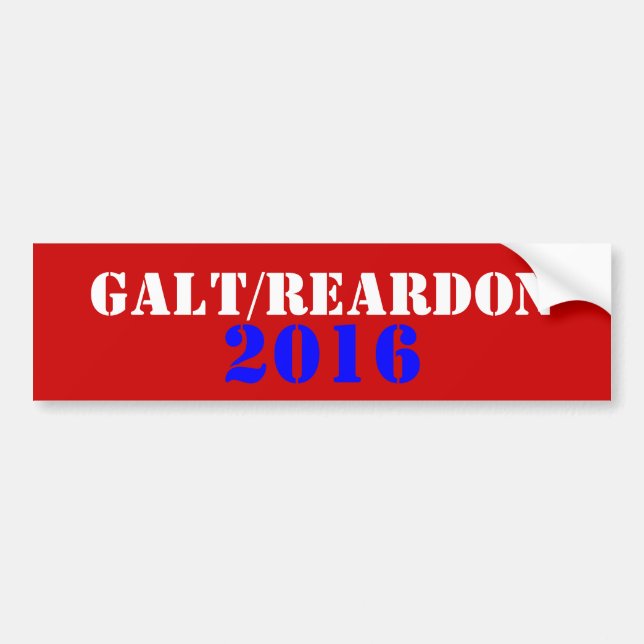 Adesivo Para Carro Galt Reardon 2016 (Frente)