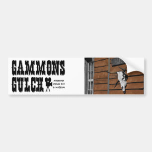 Adesivo Para Carro Gammons Gulch Movie Set Bumper Sticker