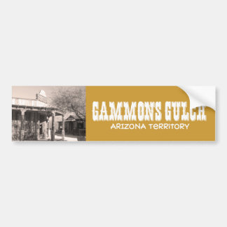 Adesivo Para Carro Gammons Gulch Movie Set Bumper Sticker