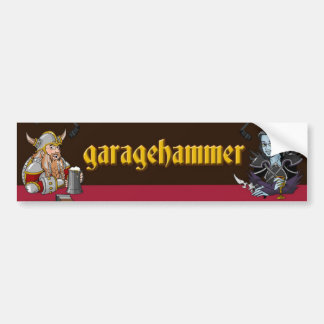Adesivo Para Carro Garagehammer Bumper Sticker