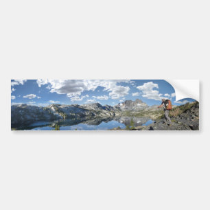 Adesivo Para Carro Garnet Lake e Banner Peak - John Muir Trail