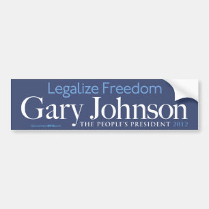 Adesivo Para Carro Gary Johnson legaliza o autocolante no vidro