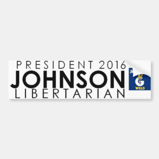 Adesivo Para Carro Gary Johnson para o presidente autocolante no
