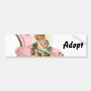 Adesivo Para Carro Gatinho Gato Cachorro Adotar Bumper Sticker
