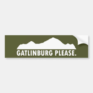 Adesivo Para Carro Gatlinburg Tennessee, por favor