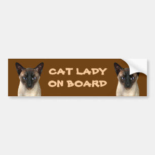 Adesivo Para Carro Gato de Gato no Conselho