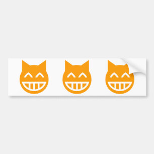 Adesivo Para Carro Gato Emoji