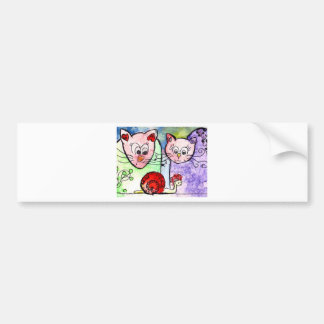 Adesivo Para Carro Gatos