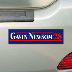 Adesivo Para Carro Gavin Newsom 2028