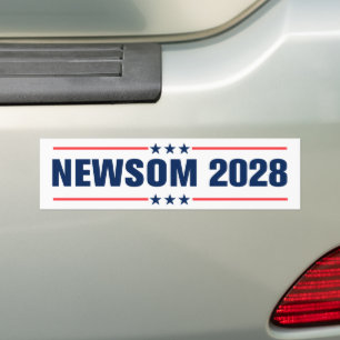 Adesivo Para Carro Gavin Newsom para Presidente 2028
