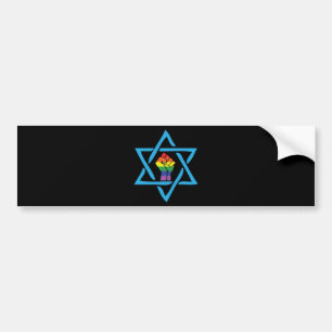 Adesivo Para Carro Gay Black Jewish