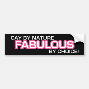 Adesivo Para Carro Gay por natureza…